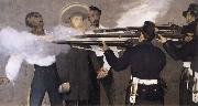 Edouard Manet Details of The Execution of Maximilian oil painting on canvas
